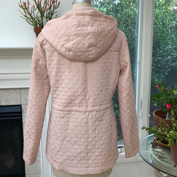 BCBG Hooded Quilted Anorak Jacket - Picture 6 of 8